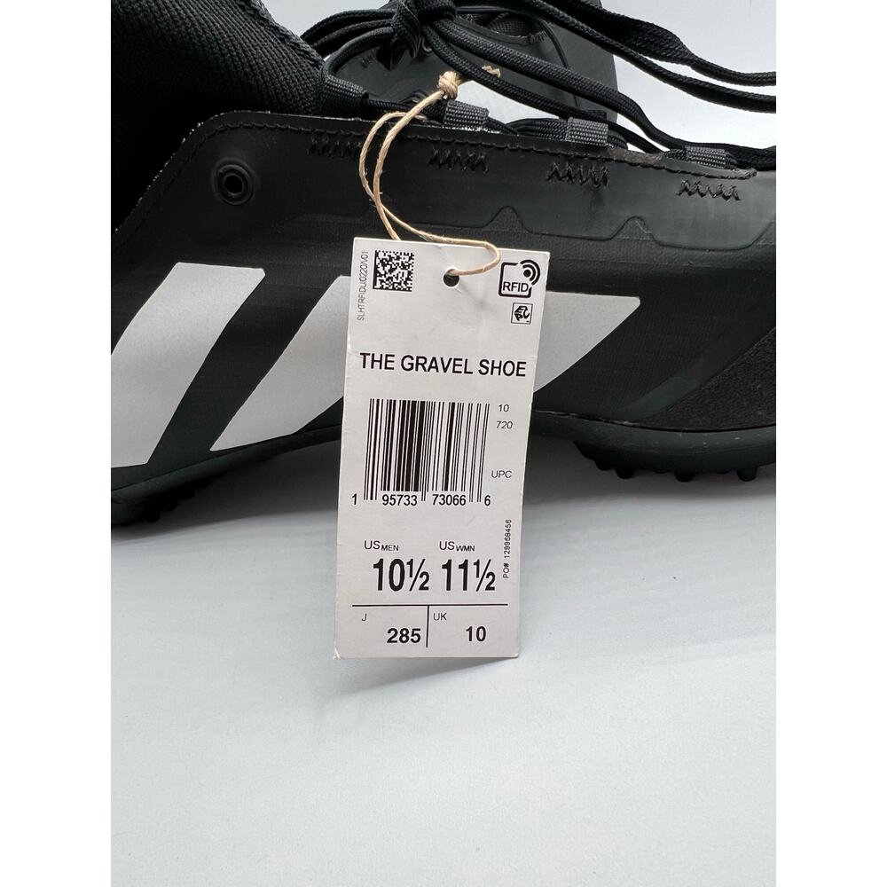 Adidas The Gravel Cycling Shoes Core Black/White size 10.5 men’s - Picture 7 of 7